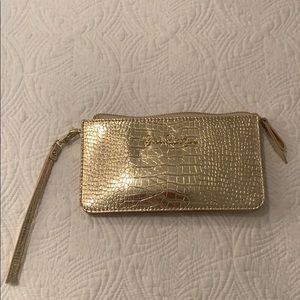 NEW Gold Lilly Pulitzer wristlet